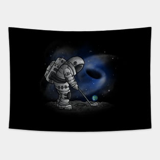 Space Golf Tapestry