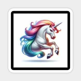 Unicorn Study - Fantasy AI Magnet