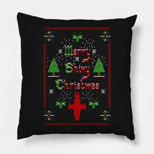 MERRY SHINY CHRISTMAS Pillow