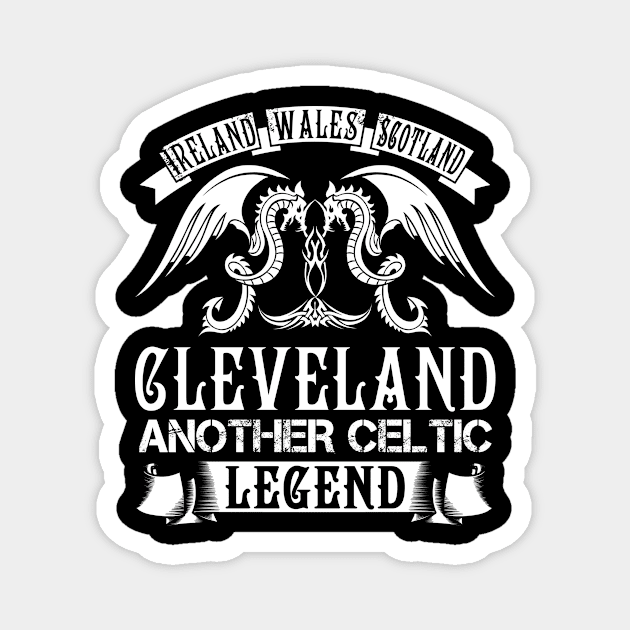 CLEVELAND Magnet by Narcisa