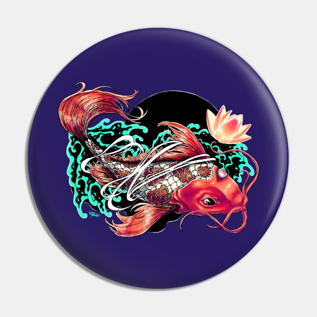 Third-Eye Koi Pin by Indi Martin