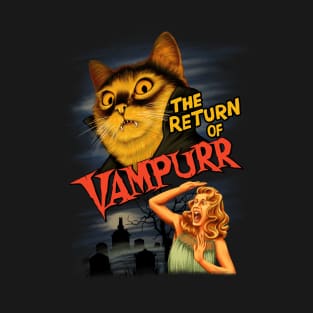 The Return of Vampurr The Halloween Cat T-Shirt