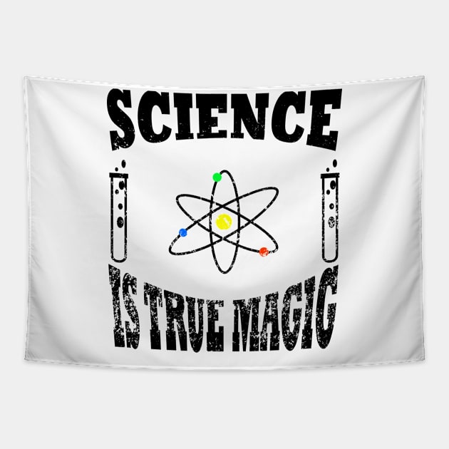 Science is true magic Tapestry by rashiddidou