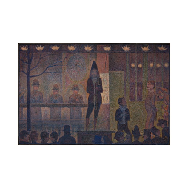 Circus Sideshow (Parade de cirque) by GeorgesSeurat