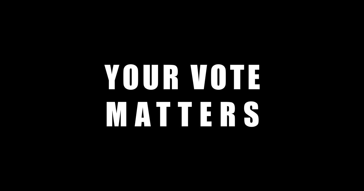 Vote 2024 Your Vote Matters Vote 2024 Sticker TeePublic