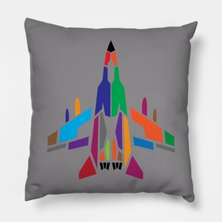 Colorful Fighter Pillow