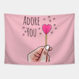 Adore you Tapestry