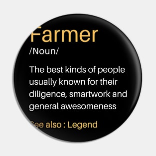 Best Farmer Pin