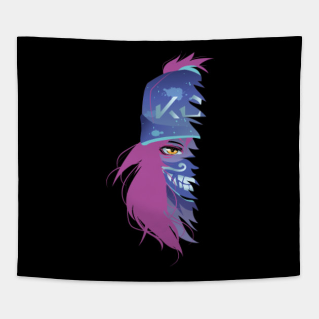 Kda Akali Kda Akali Tapestry Teepublic