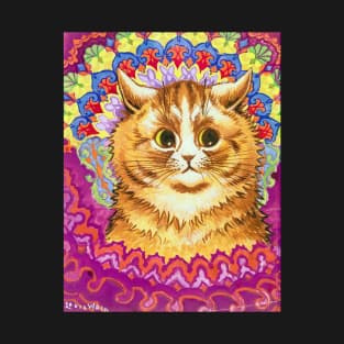 Louis Wain Kaleidoscope Cat T-Shirt