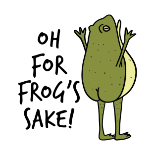 Funny Frog Swearing T Shirt