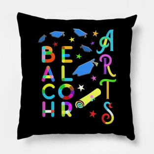 Bachelor of Arts University College Degree Pillow