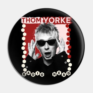 Thom radiohead band yorke Pin