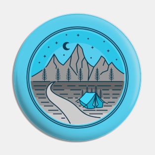 Mountain Nightwing Pin