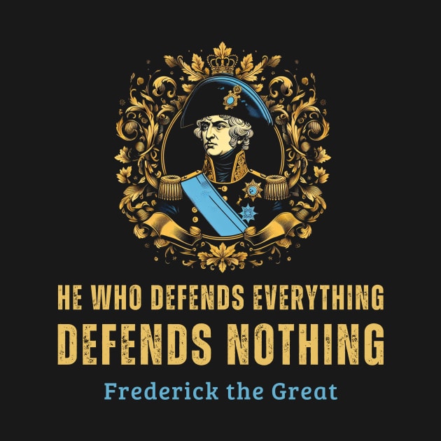 Mastering Defense: Frederick's Proverbial Wisdom by BattlegroundGuide.com