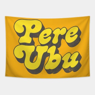 Pere Ubu // Retro Style Fan Art Design Tapestry