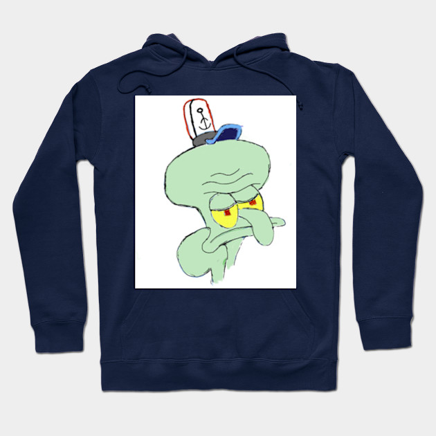 squidward painting sweatshirt