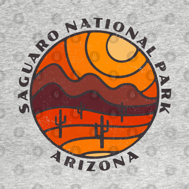 Disover Saguaro National Park - Saguaro National Park - T-Shirt