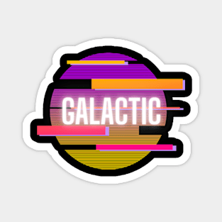 Galactic Retro Sun Magnet