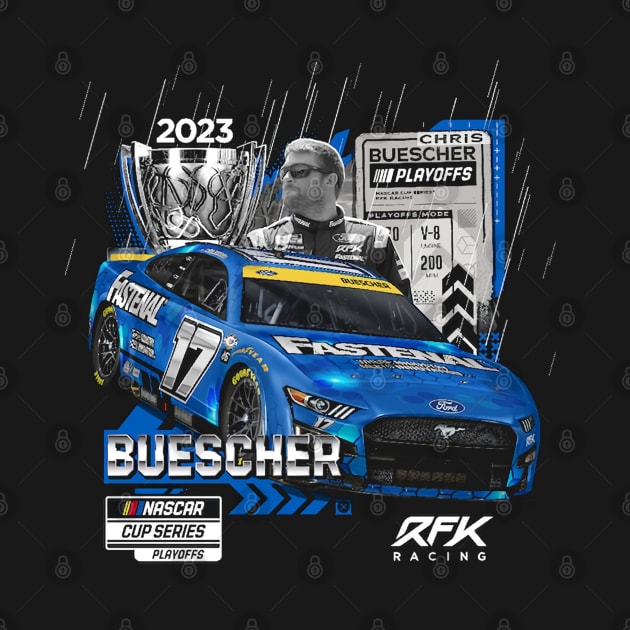 Chris Buescher Series Playoffs Fastenal by art.Hamdan