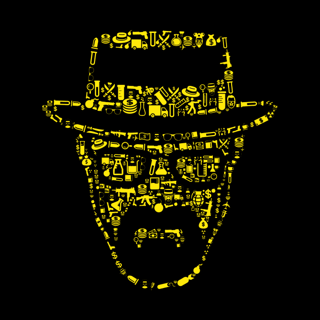 Breaking Bad Heisenberg Collage by Rebus28