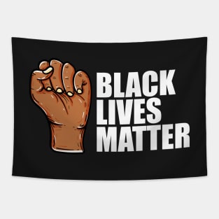 Black lives matter symbol Tapestry