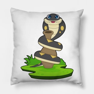 Snake Jar Pillow