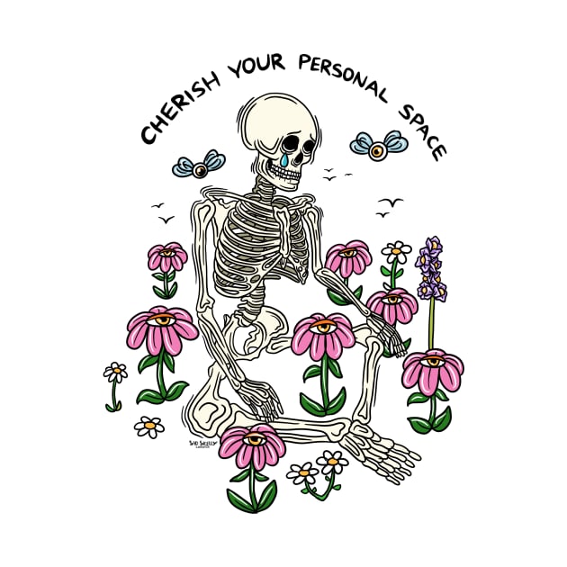 Cherish your personal space 2 by Sad Skelly