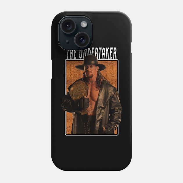 Vintage The Undertaker Phone Case by The Gandol