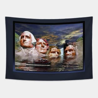 Rushmore 2032 Tapestry