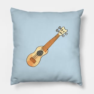 Ukelele Terrace House Pillow