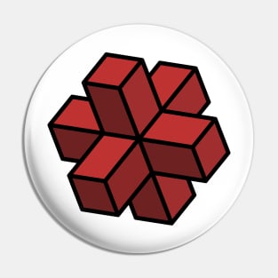 red asterisk Pin