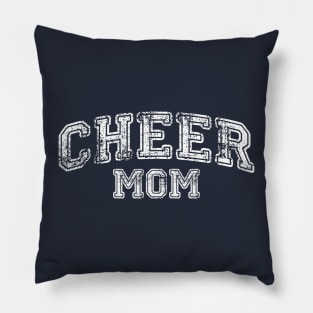 Cheer Mom Jersey Vintage Whaite Pillow