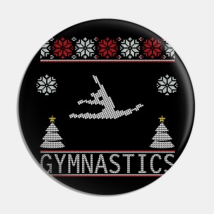 Merry Gymnastics Christmas Pin