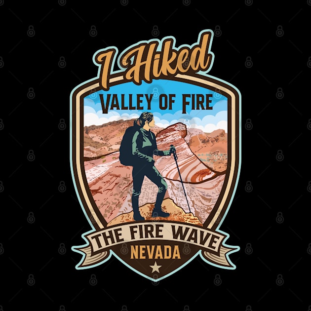 I Hiked The Fire Wave Valley Of Fire State Park Nevada by SuburbanCowboy