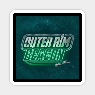 Outer Rim Beacon Logo in Hyperspace Magnet