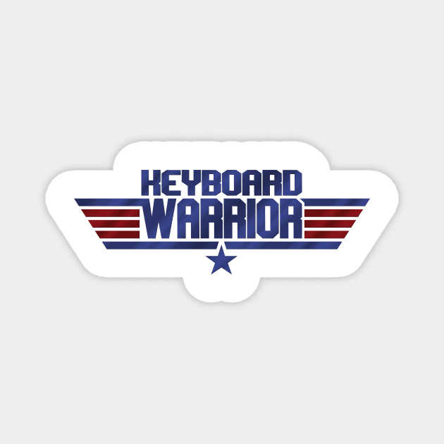 Keyboard Warrior II Magnet by prometheus31