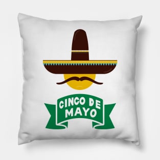 Cinco De Mayo Mexican Holiday Pillow