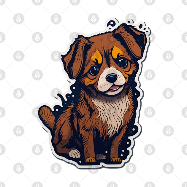 Playful Pup Design - Perfect for Dog Lovers Everywhere! by AxAr
