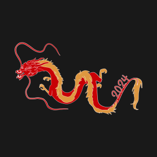 Auspicious Dragon: Celebrating Chinese New Year 2024 T-Shirt