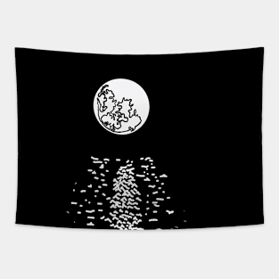 Lunar Shore Tapestry