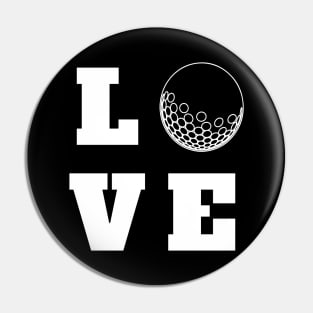 Love Golf Pin