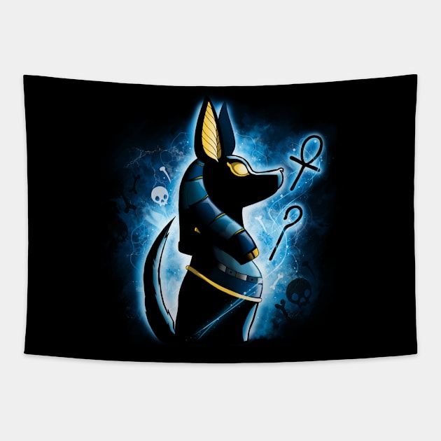 Anubis Tapestry by Vallina84