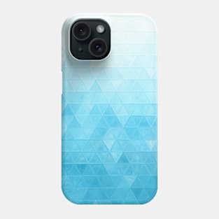 Turquoise Ocean Inspired Mosaic Ombre Phone Case