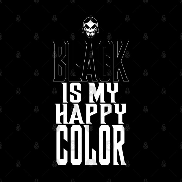 Black is my happy color gothic by ArtUrzzz