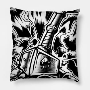 tor vikings hammer Pillow