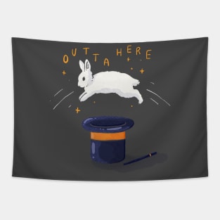 Outta Here Bun Tapestry