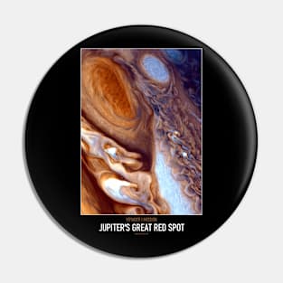 High Resolution Astronomy Jupiter's Great Red Spot Pin