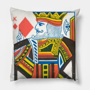 King of Diamonds Pillow