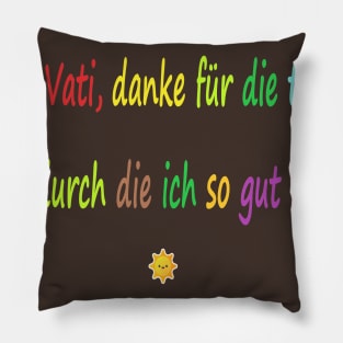 Alles Gute zum Vatertag Pillow